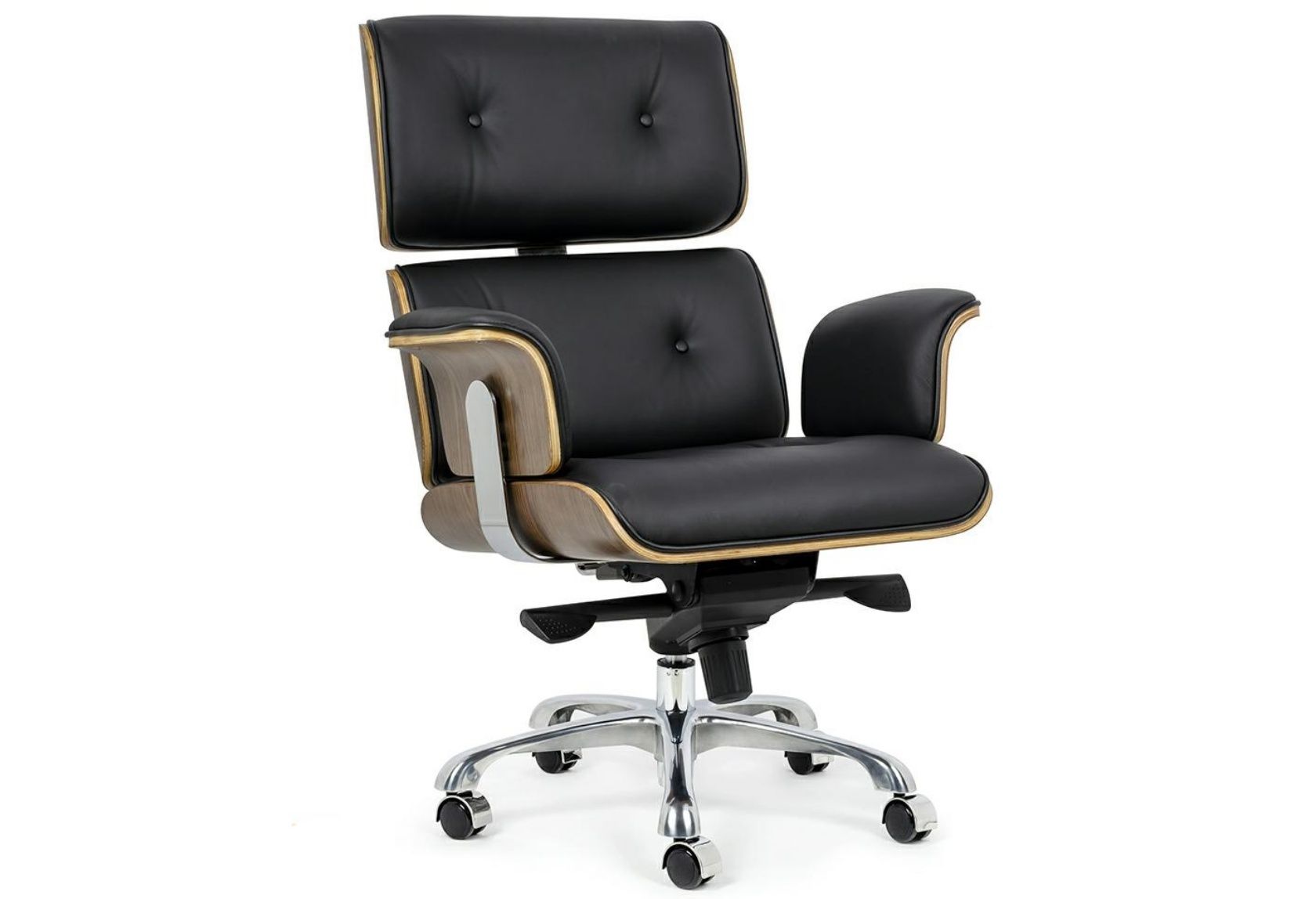 Fotel gabinetowy skórzany Lounge Business