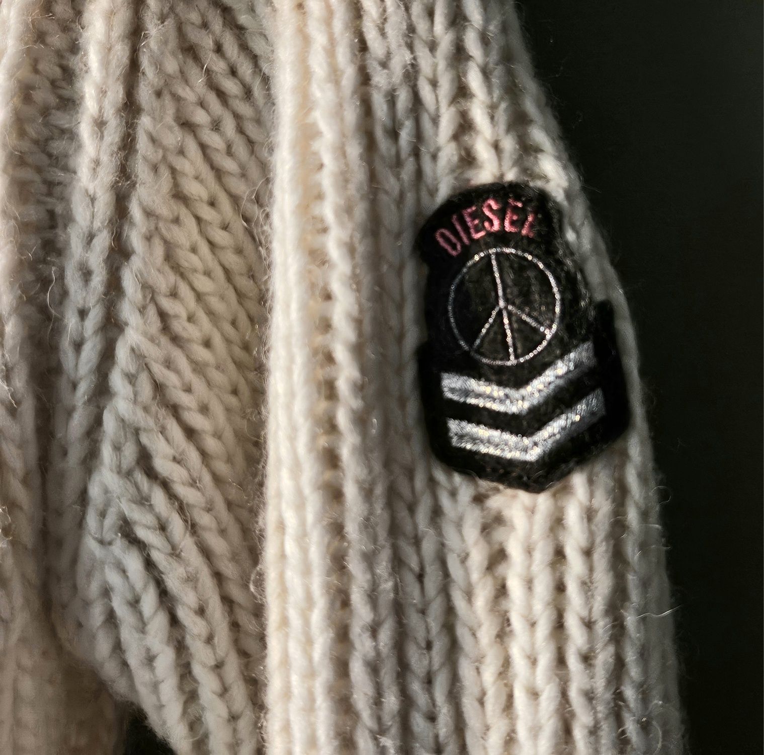 Diesel sweter z wełną rozmiar S