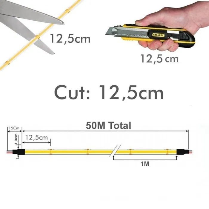 NOVO PREÇO Fita LED COB 220V Alto brilho dimável