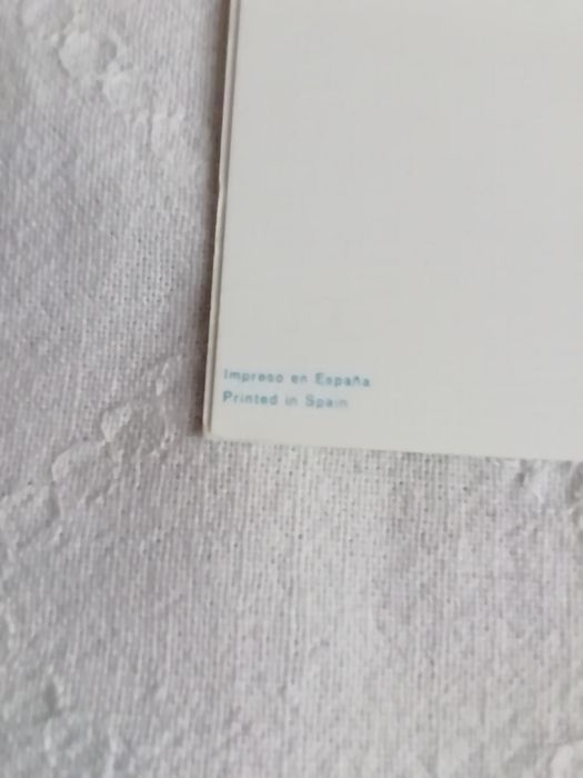 Mini postal de natal, espanhol