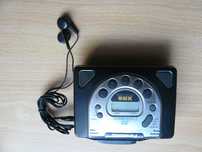 Walkman Panasonic radio programator słuchawki V85 extra bass
