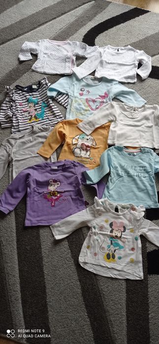 PROMOCJA Ubrania dla dziewczynki rozmiar 68- MEGA PAKA