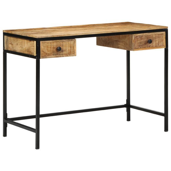 Vidaxl Biurko 105X50X75 Cm Lite Drewno Mango