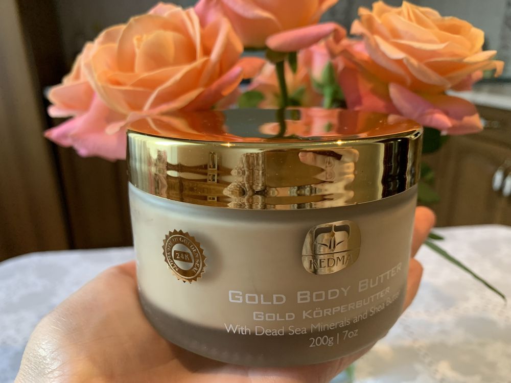 Шиммер мерехтливе масло для тіла Kedma Gold Body Butter