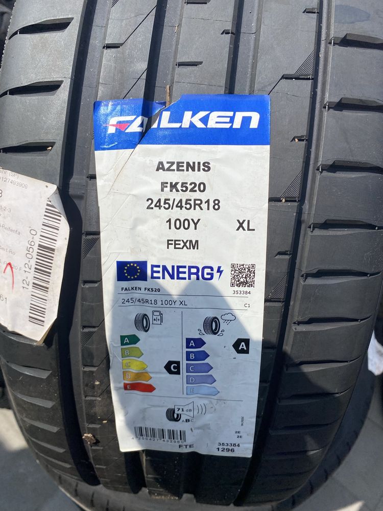 Opony letnie Falken Azenis FK520 245/45 R18 4szt. 2022r. Nowe RSC