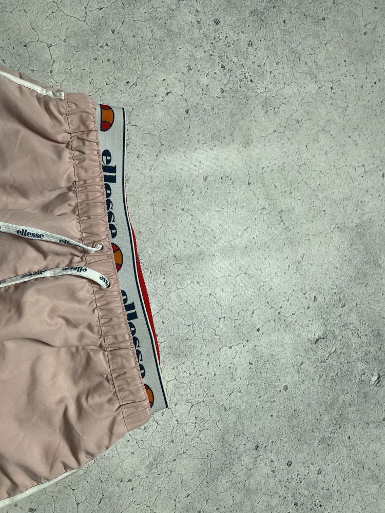 Женские Нейлоновые Шорты Ellesse С Лампасами,Спортивные, Беговые,S