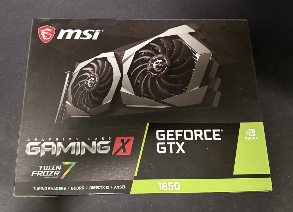MSI GeForce GTX 1650 D6 GAMING X 4Gb