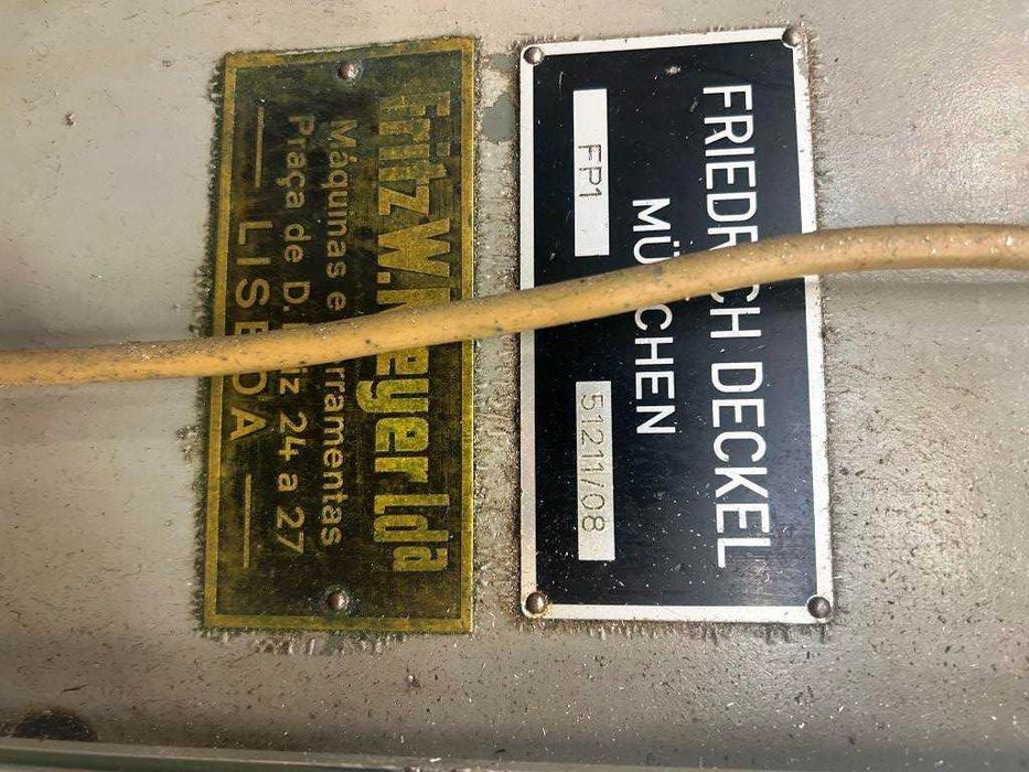 Fresadora universal Deckel FP1 (fabricada na Alemanha)