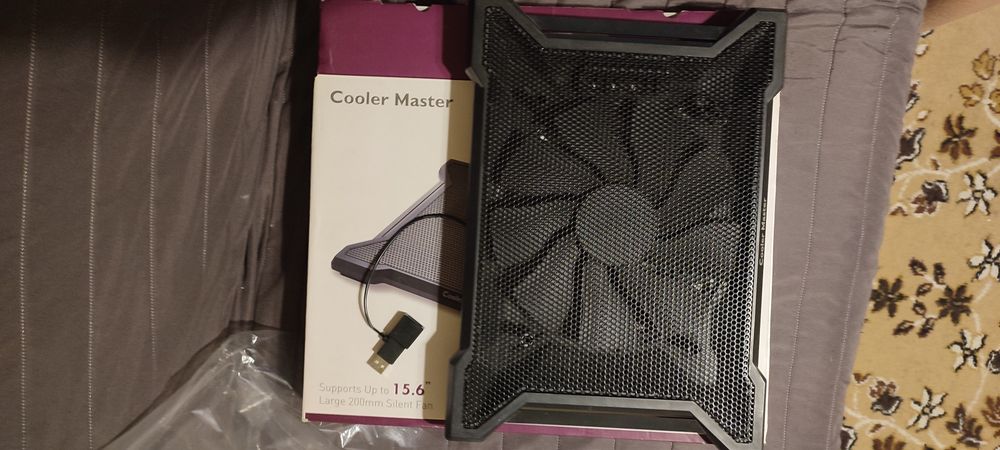 Охлаждающая подставка для ноутбука cooler mastex 15.6 Black