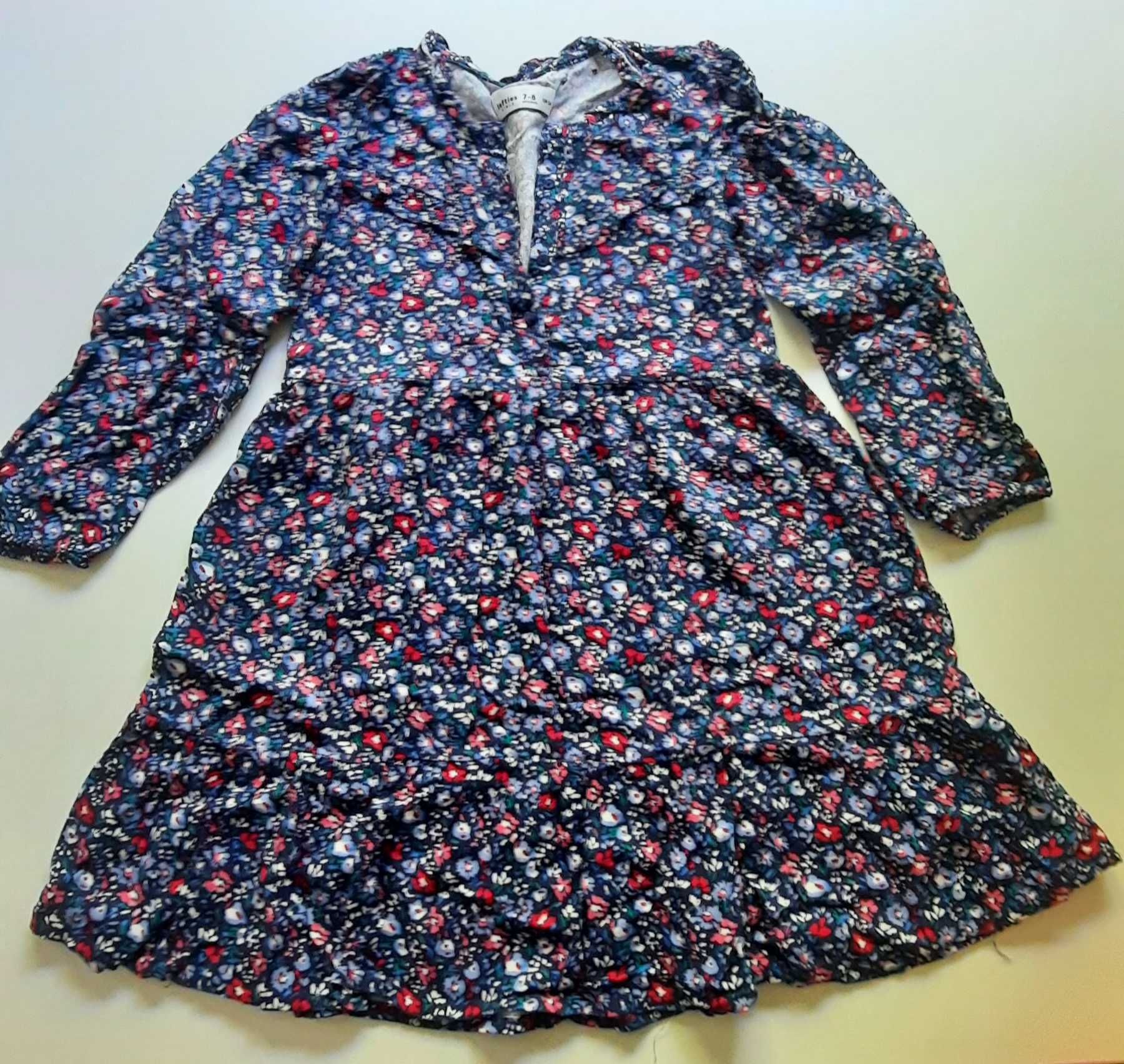 Pacote com roupas e acessórios para menina, tamanho 7/8 anos