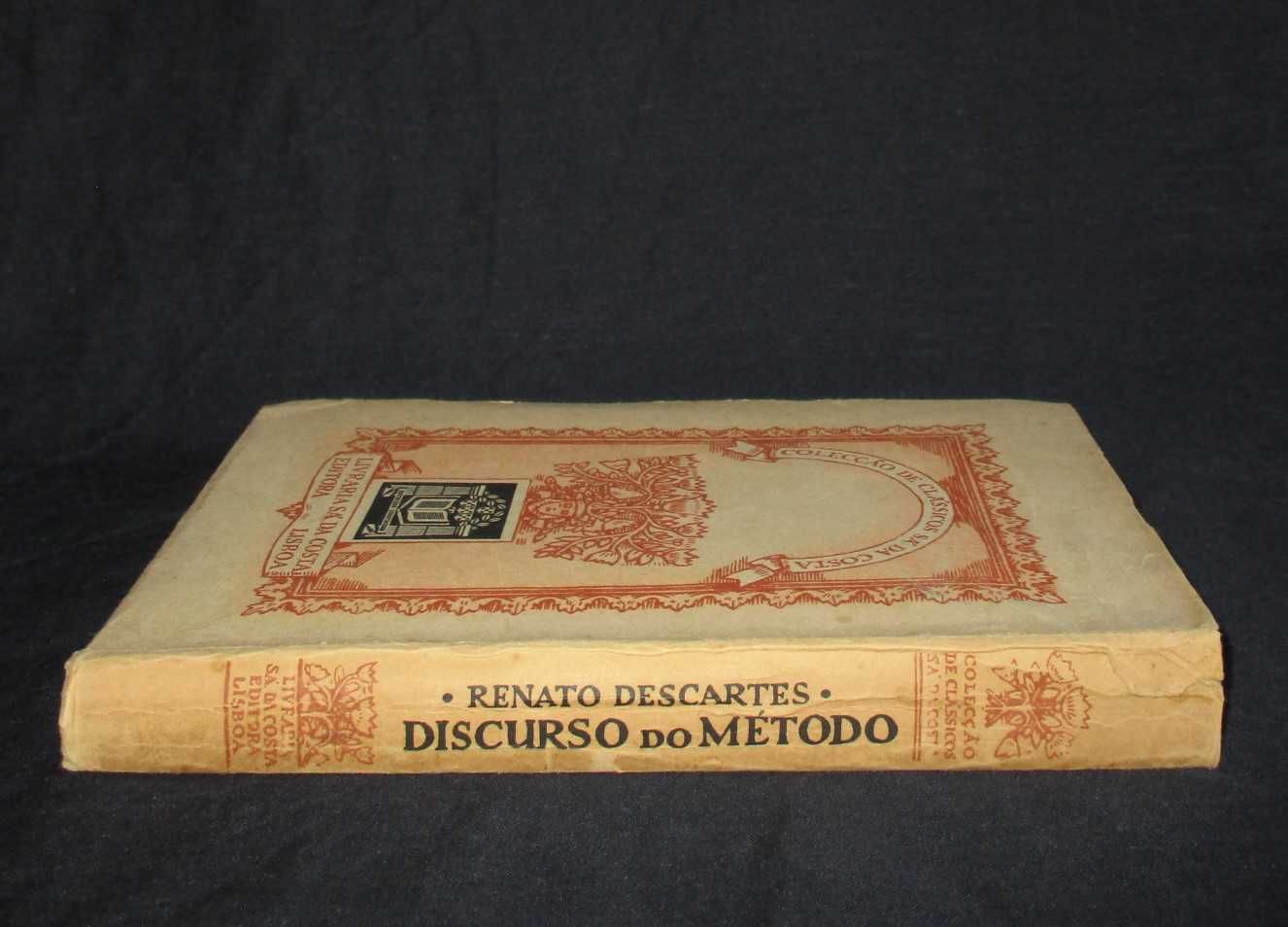 Livro Discurso do Método Descartes Clássicos Sá da Costa