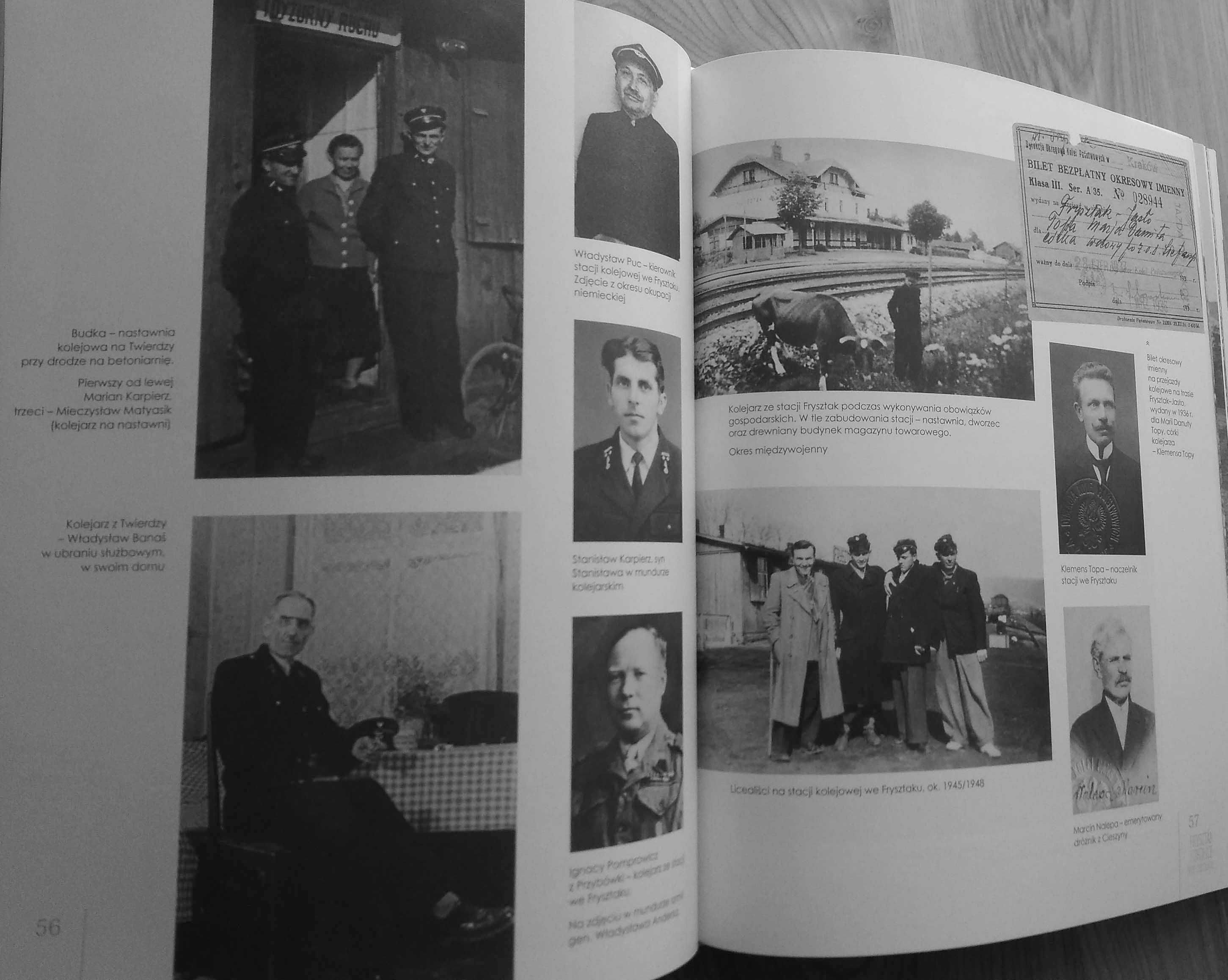 "Frysztak i okolice 2" podróż ze starą fotografią album stare zdjęcia