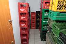 Skrzynki po piwie (różne) i coca-coli