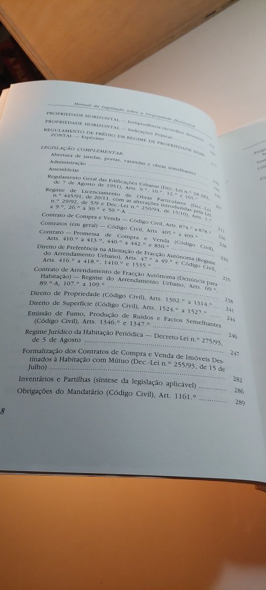 Manual da Legislação sobre Propriedade Horizontal (11ª edição)