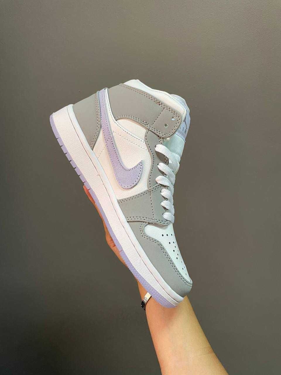 Buty Nike Air Jordan 1 Grey Violet