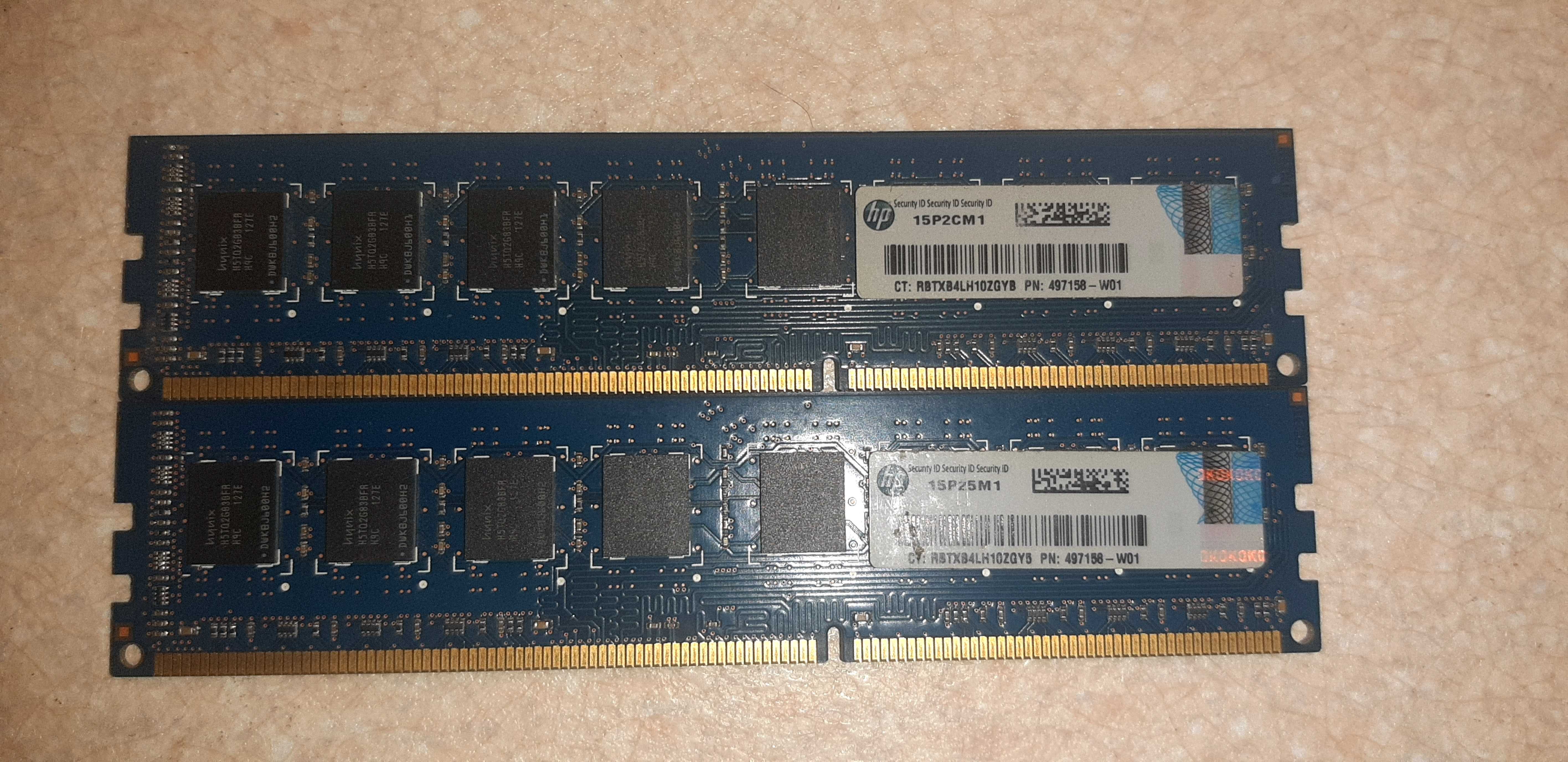 Оперативная память Hynix 2x4GB DDR3