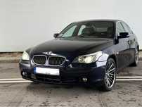 BMW e60 4.4 v8 333KM 2005r Xenon , Komforty czarne , czarny sufit