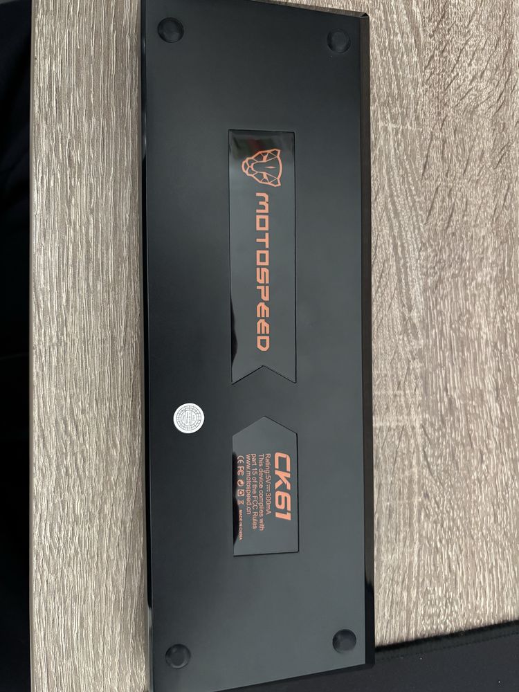 Механічна клавіатура Motospeed CK61 USB
