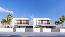 Moradia em construção com arquitetura moderna em Barcelos