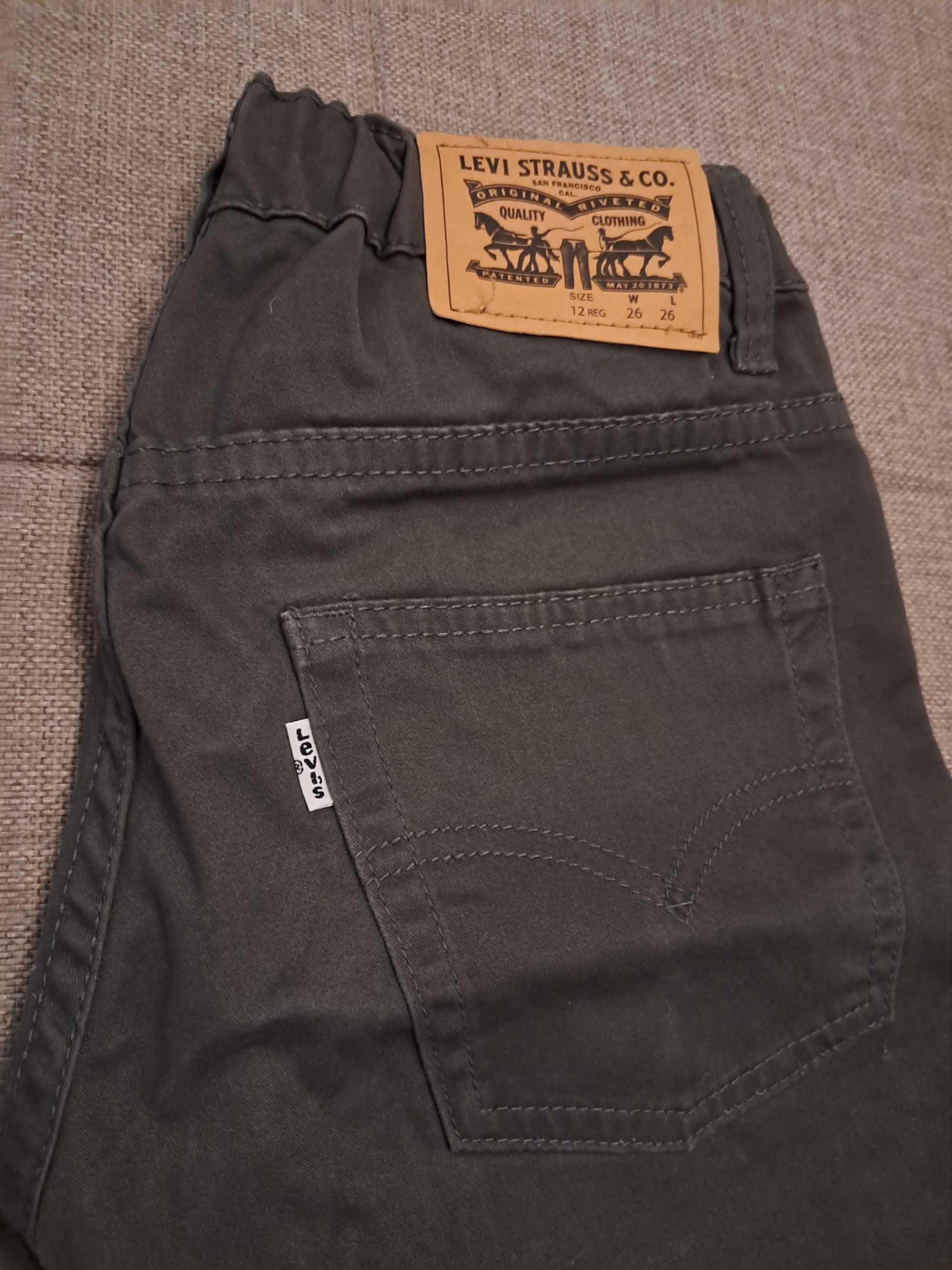 Spodnie LEVI'S 511 slim, chłopięce z USA, stan IDEALNY! r. 12 regular