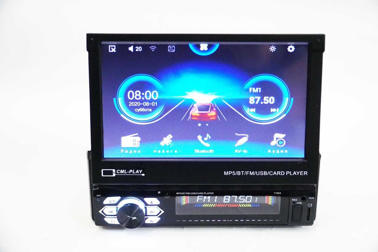 1din Pioneer 7188A 7" Экран/4Ядра/1Gb Ram/ GPS/ WiFi/ Android