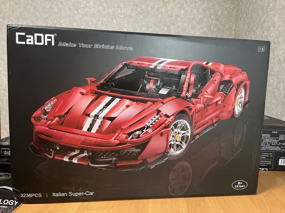 Конструктор гоночна машинка || Ferrari 488 | Technick