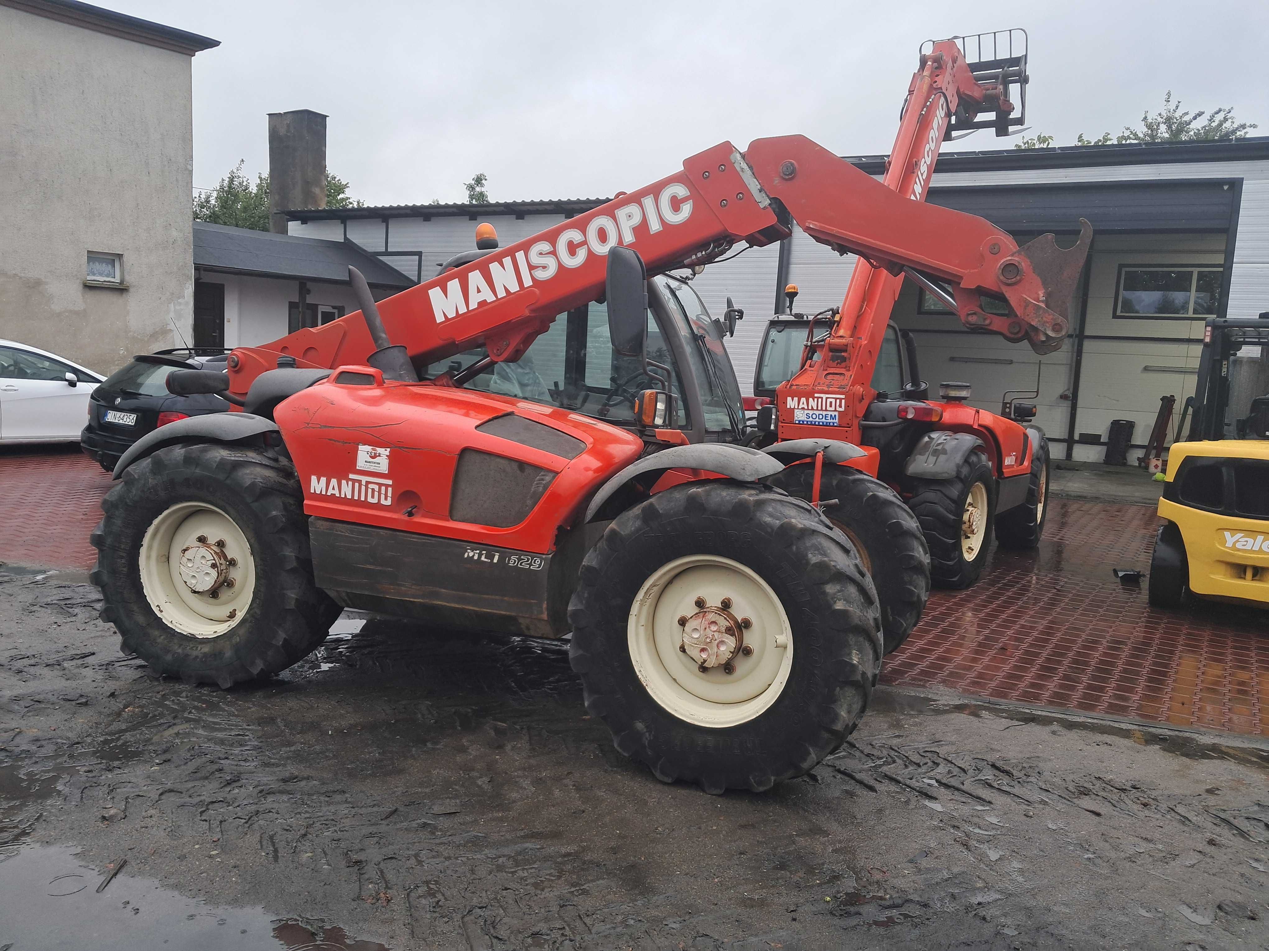 Ladowarka teleskopowa manitou 629 , r 99 , 633