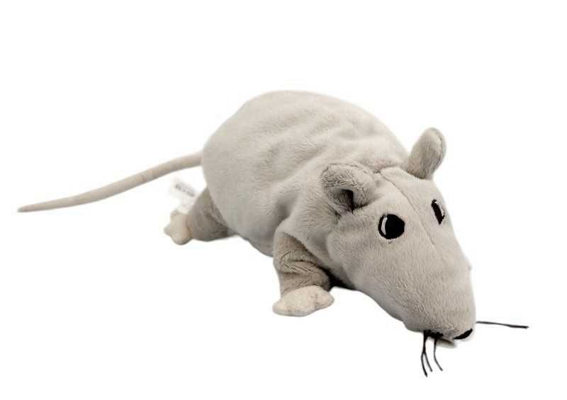 Ikea szczur Szczurek maskotka 26cm Szary