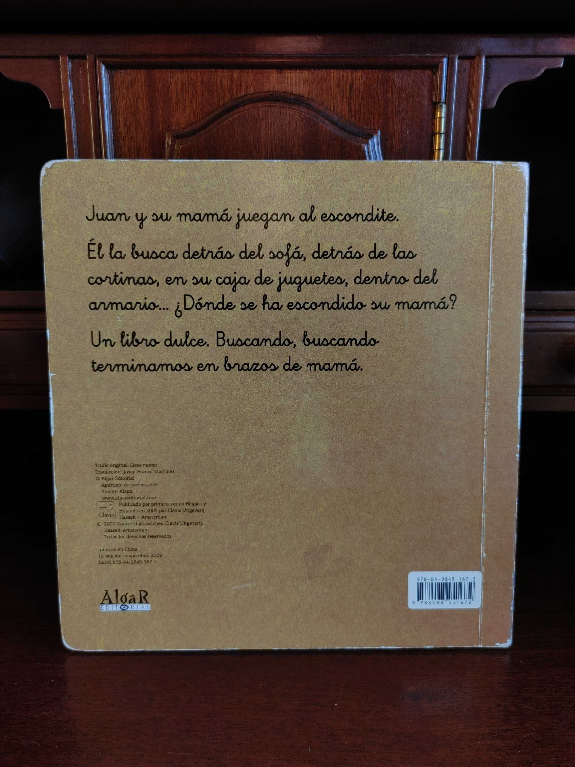 Livro Mi Mamá de Guido Van Genechten (Espanhol)