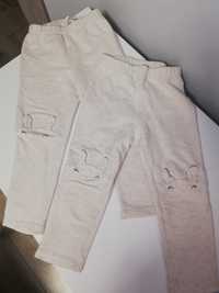 Легінси h&m 92/ 98/ штанці для дівчинки/ двійні/ близнят