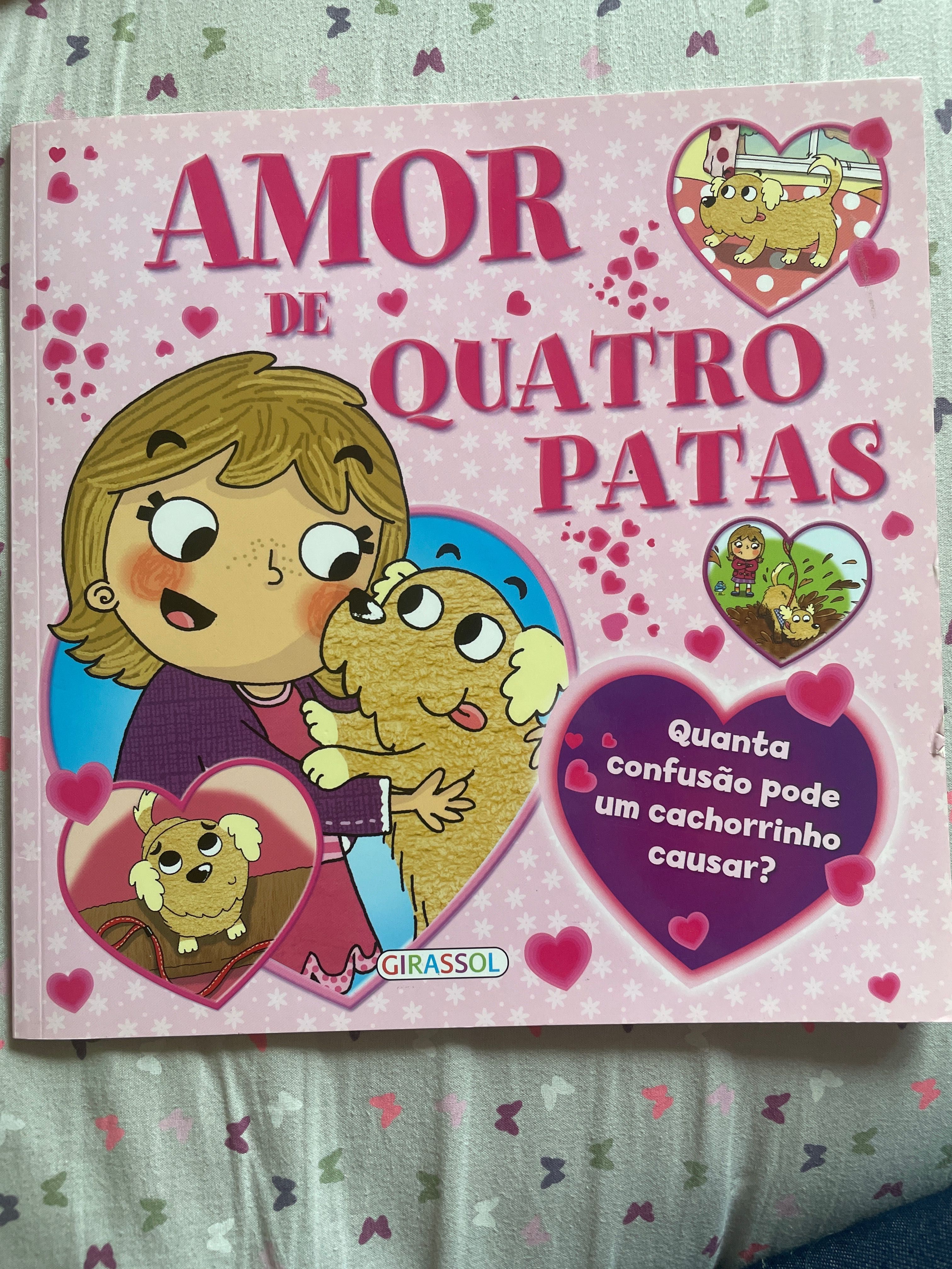 Livro Amor de Quatro Patas