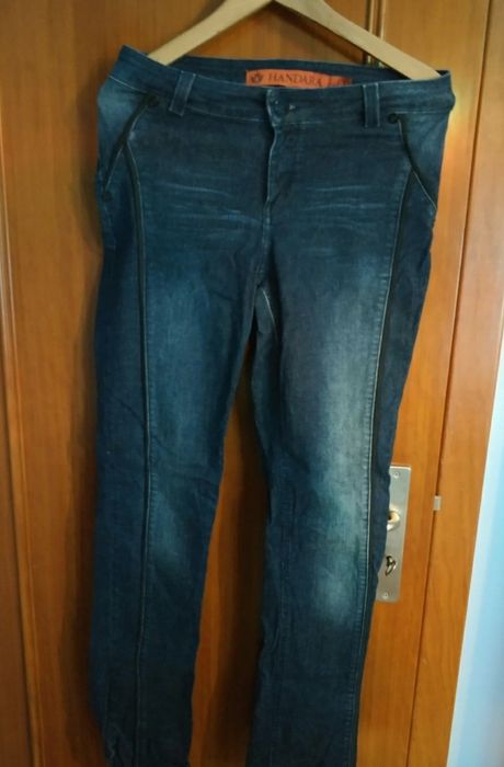 Calça de ganga da Handara