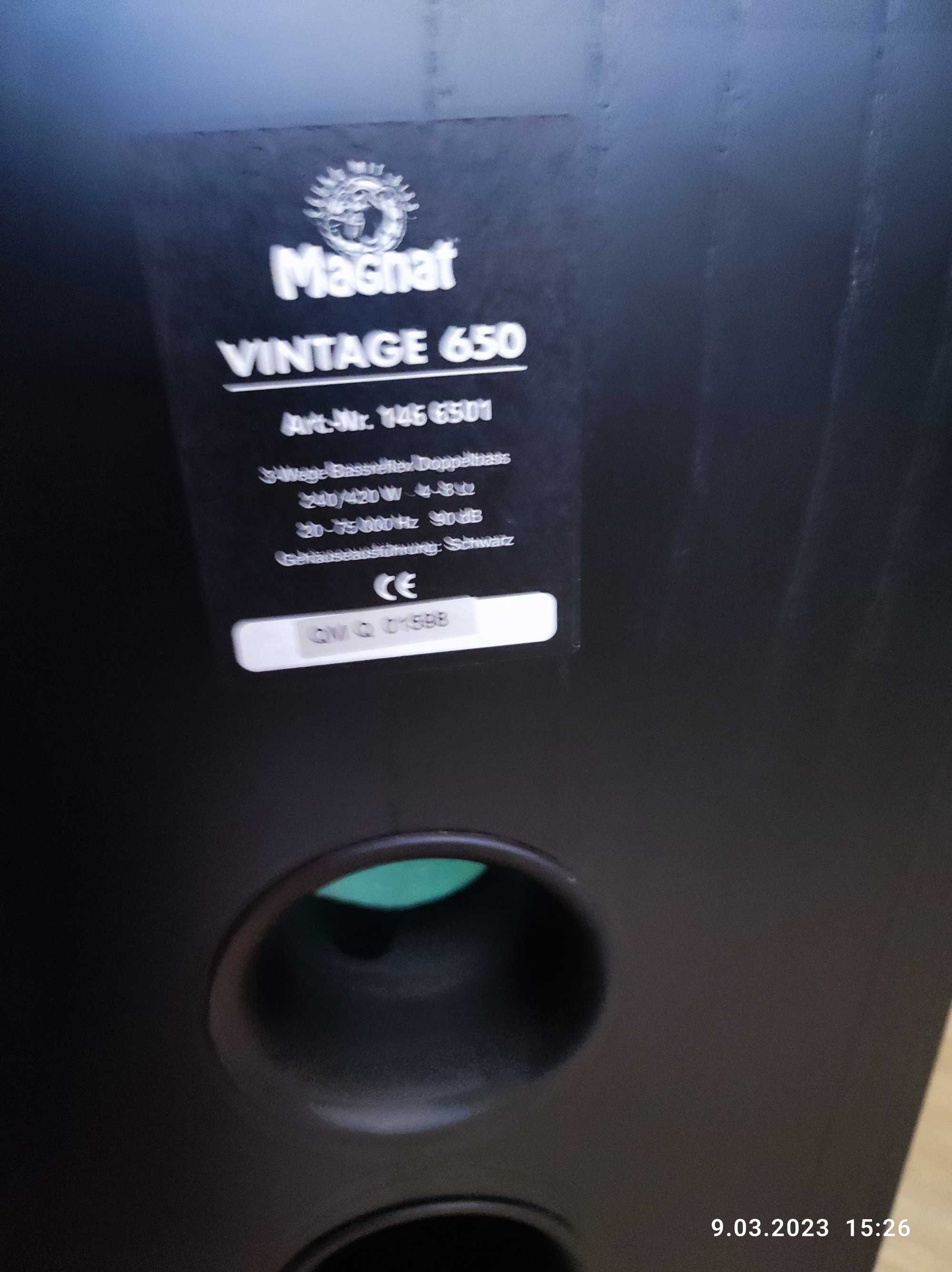 Kolumny głośnikowe Magnat Vintage 650