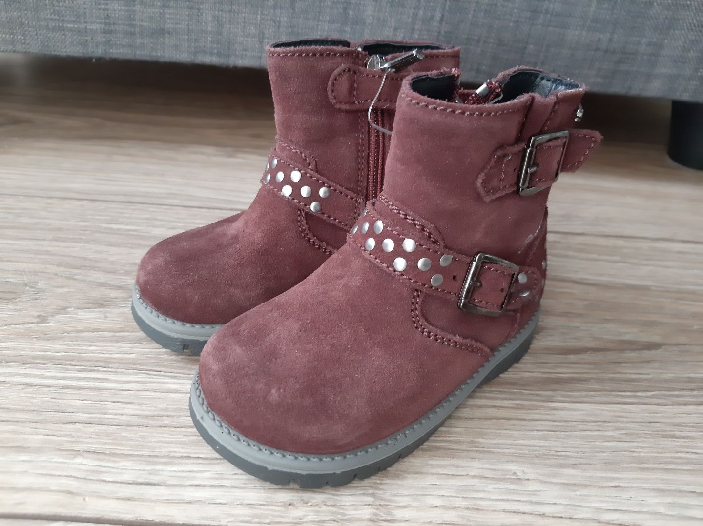 Nowe Buty trzewiki Primigi roz 19 skóra naturalna gore-tex przejściowe