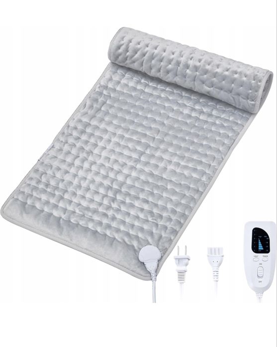 Poduszka Elektryczna Rozgrzewająca Mata Grzewcza Duża 80x40 Mocna 120W