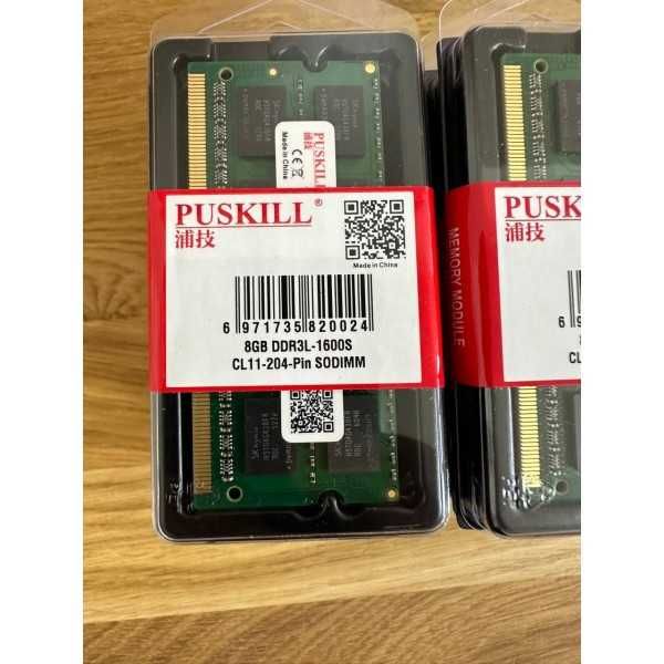 NEW Оперативна пам'ять PUSKILL 8GB DDR3L 1600 PC3-12800S 1.35V озп ram