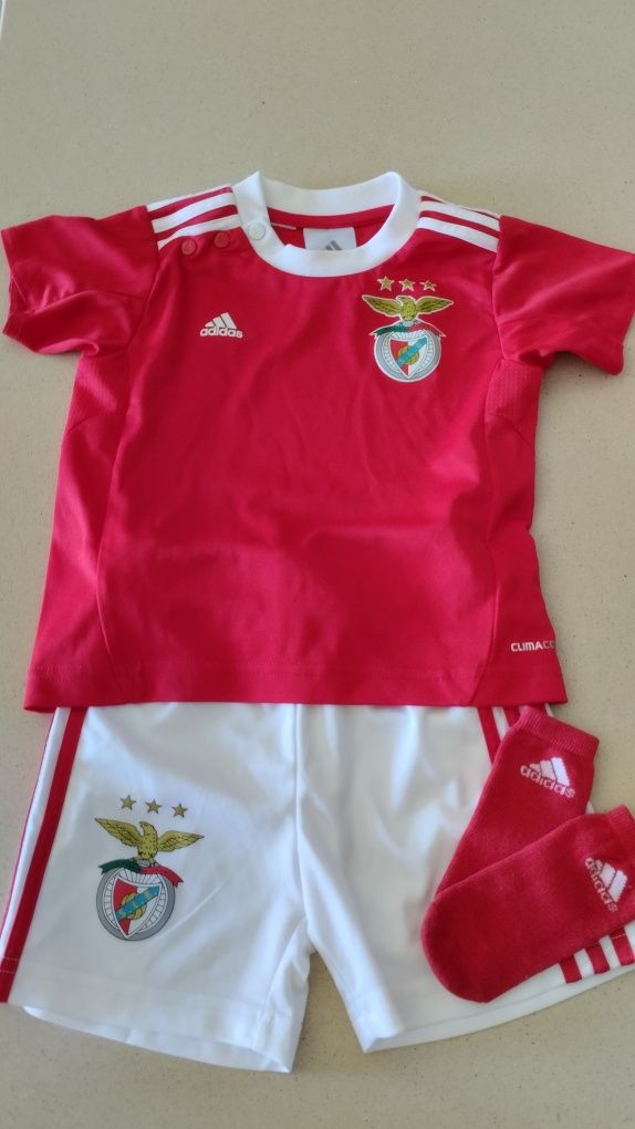Equipamento Benfica para Bebé