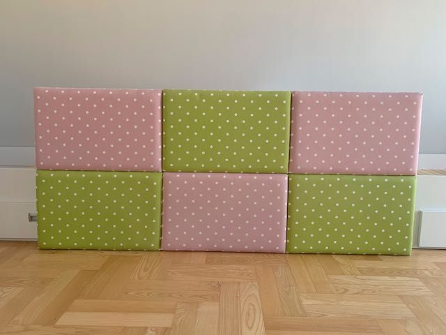 Zagłówek modułowy, panele tapicerowane MADE FOR BED