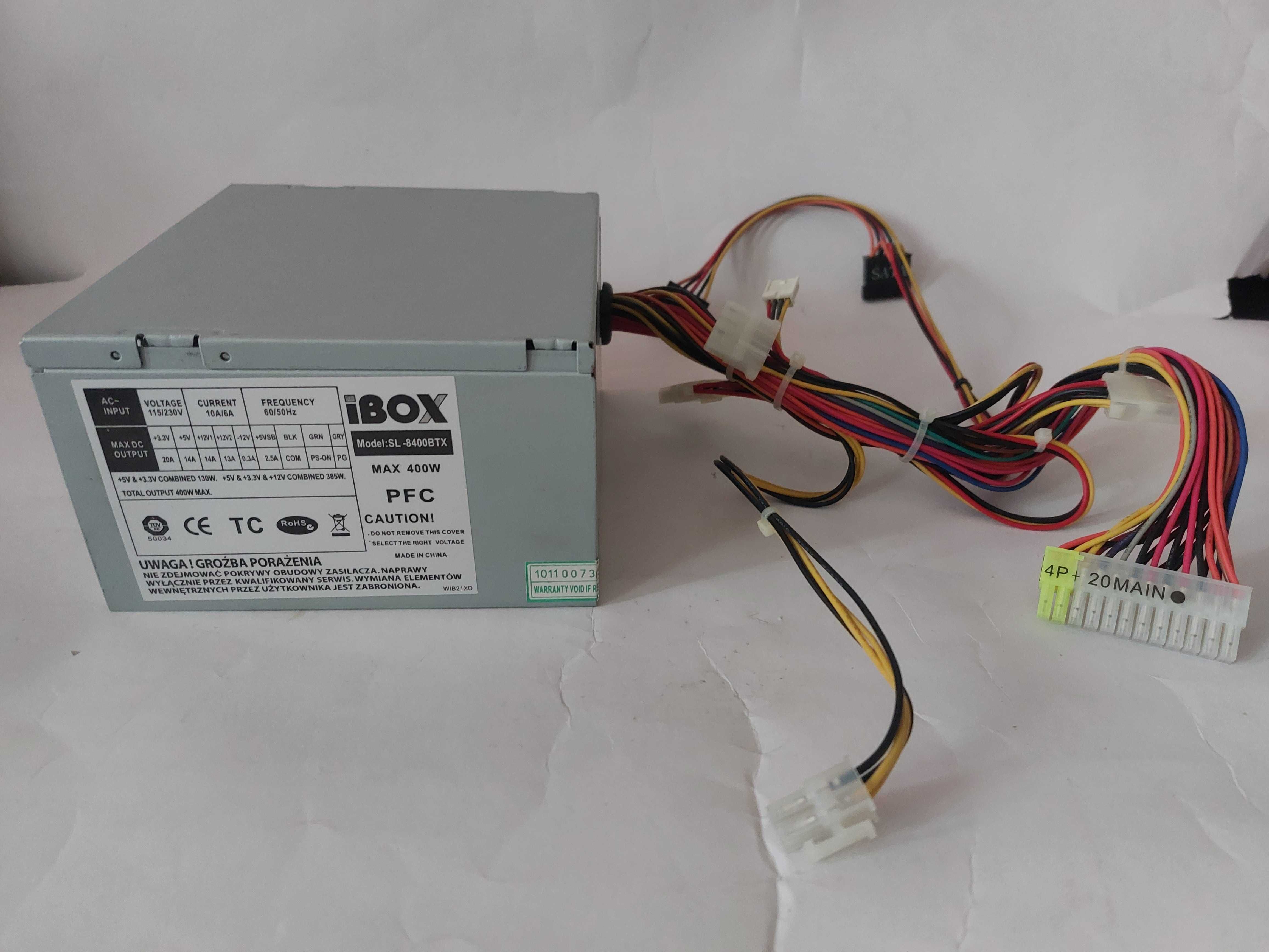 Zasilacz I-BOX SL- 8400BTX 400W