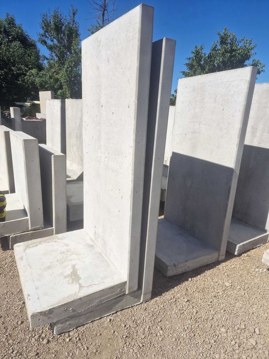 Elka betonowa 200cm, beton architektoniczny, mur oporowy