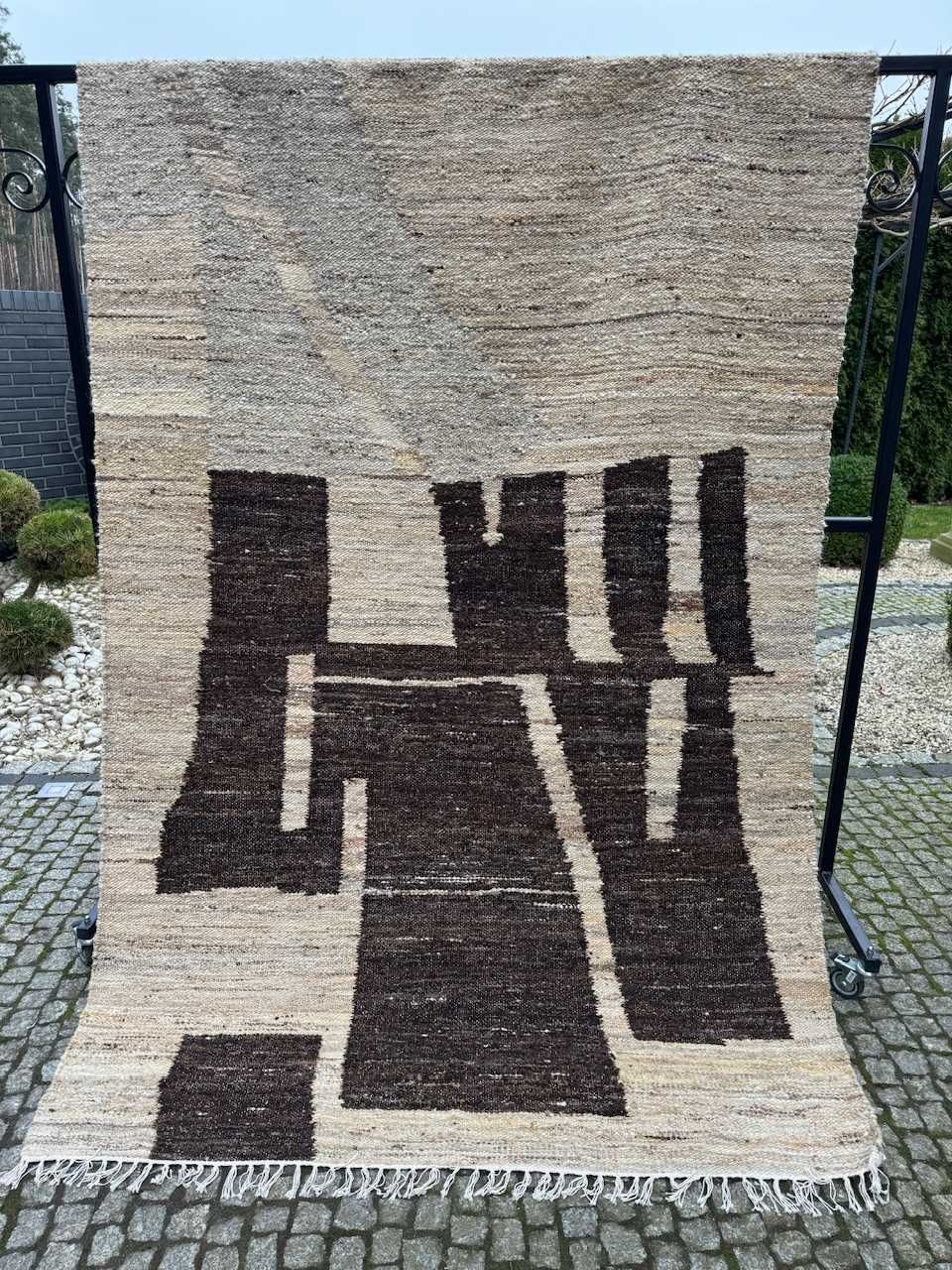 Nowy dywan r.tkany wełniany indyjski JAIPUR 250x160 cm sklep 4 tyś