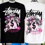 Новая футболка Stussy / Money Angel / ХС С М Л ХЛ / Белая Черная