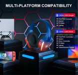 Słuchawki Gamingowe do PS5, PS4, PC z mikrofonem z redukcją szumów