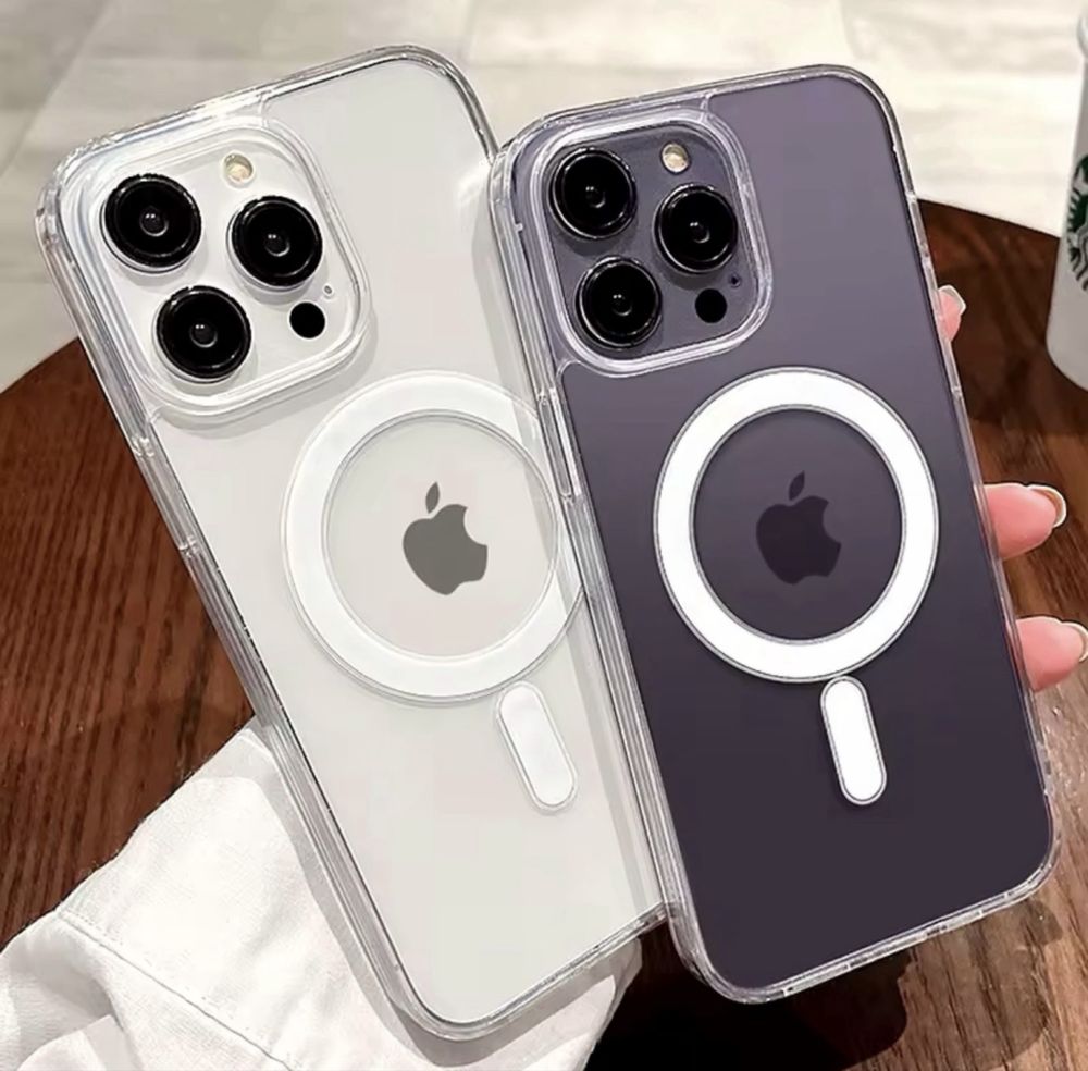 Чехол на iPhone 10 MagSafe и другие модели Айфон/матовый/до 15 Max