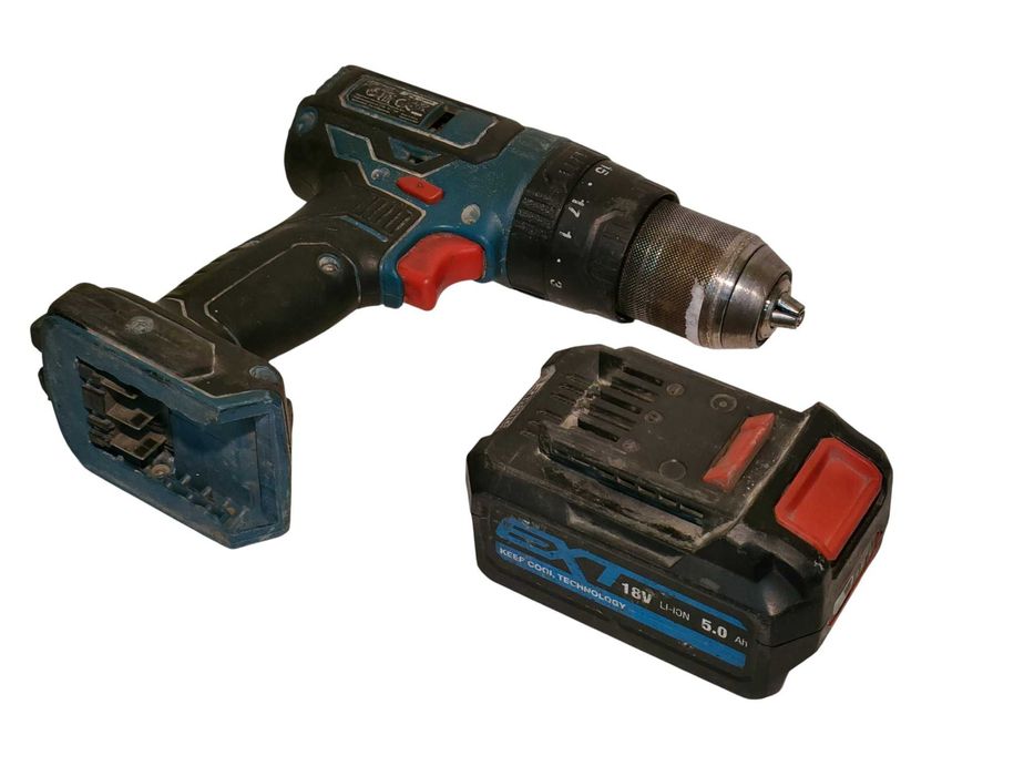 Wkrętarka BEZSZCZOTKOWA Erbauer ECD18-Li-2 18V Aku 5 Ah + Ładowarka