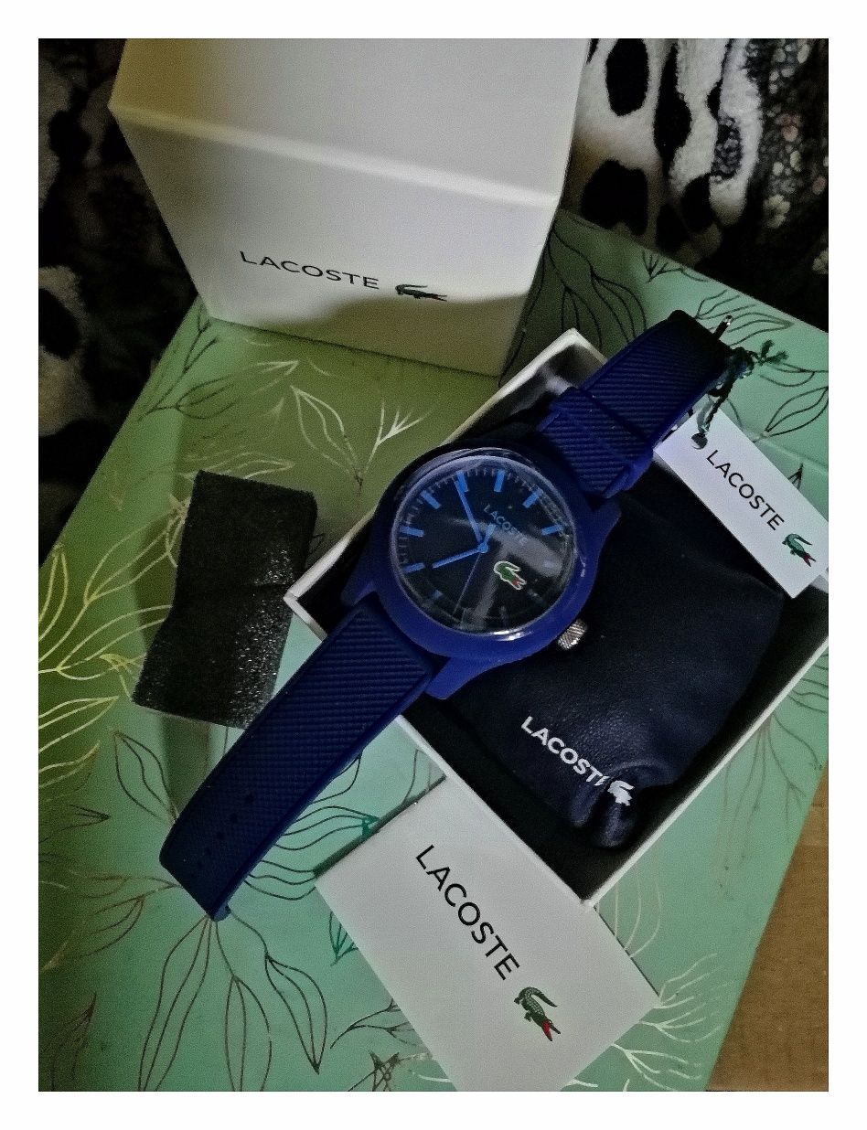 LACOSTE Zegarek _  NOWY z metką (z folią tarcza, i też z pudełkiem, i