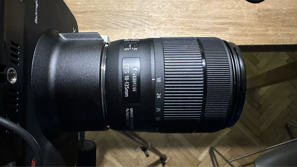 Canon 18-135 NANO, power zoom pz e1, servo zoom blackmagic