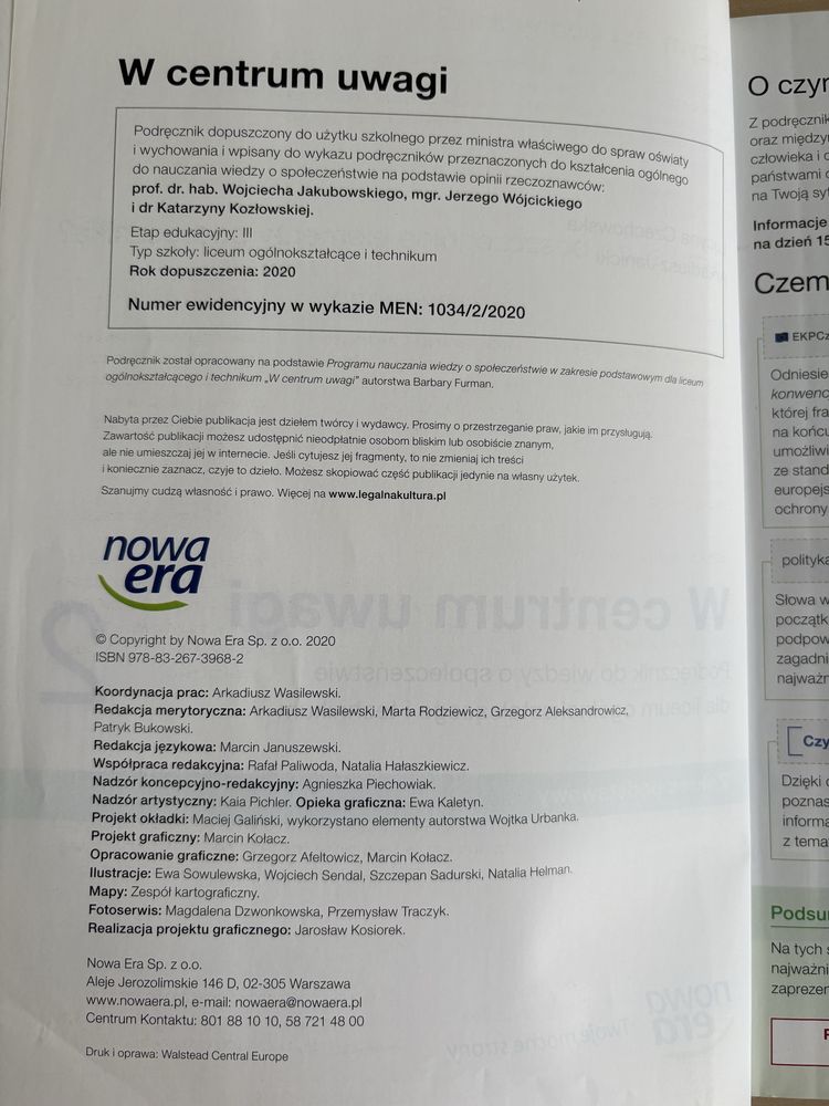 W centrum uwagi 2 podręcznik