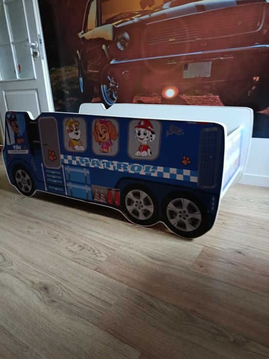 Lóżko ciężarówka psi patrol 155/73