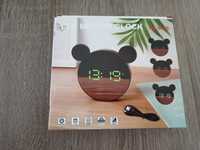 Relógio LED Secretaria cabeceira Rato Mickey